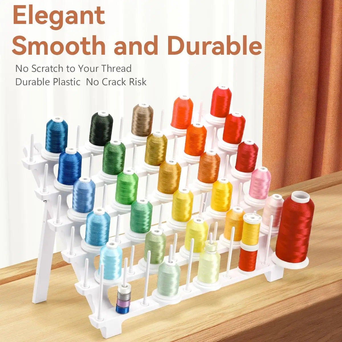 Sew Tech 60 Spool Thread Stand with Foldable Legs