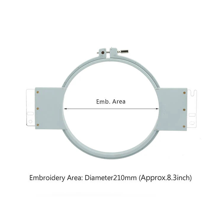 Sew Tech Embroidery Hoop 210mm | 8.3" Round for Ricoma
