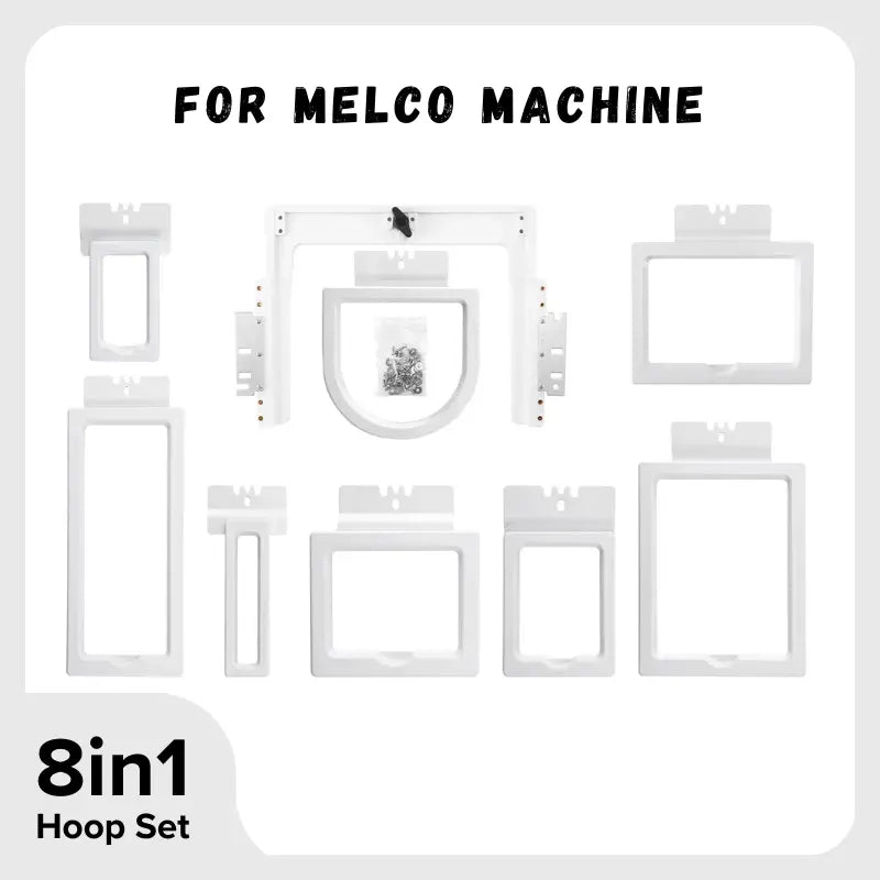 Sew Tech 8-in-1 Fast Magnetic Embroidery Hoop Fits Melco