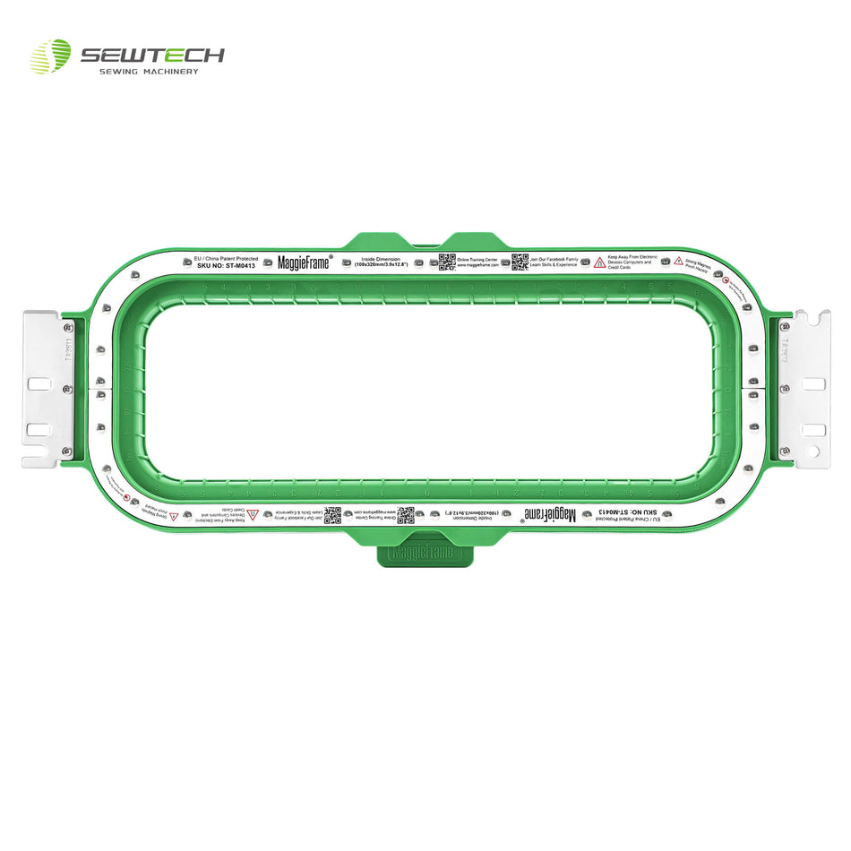 Sew Tech MaggieFrame Magnetic Hoop 100x320mm | 3.9"x12.8" for Avance