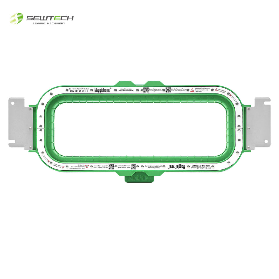 Sew Tech MaggieFrame Magnetic Hoop 100x320mm | 3.9"x 12.8" for Brother PRS100 VR