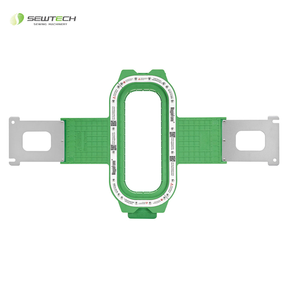 Sew Tech MaggieFrame Magnetic Hoop 195x70mm | 7.6"x 2.7" for Brother PR600 PR1000E PR1000 PR655