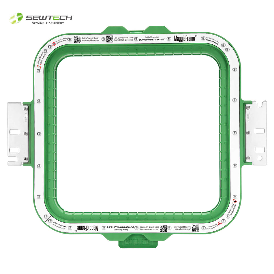 Sew Tech MaggieFrame Magnetic Hoop 8.5"x9" | 215x230mm for Embprin