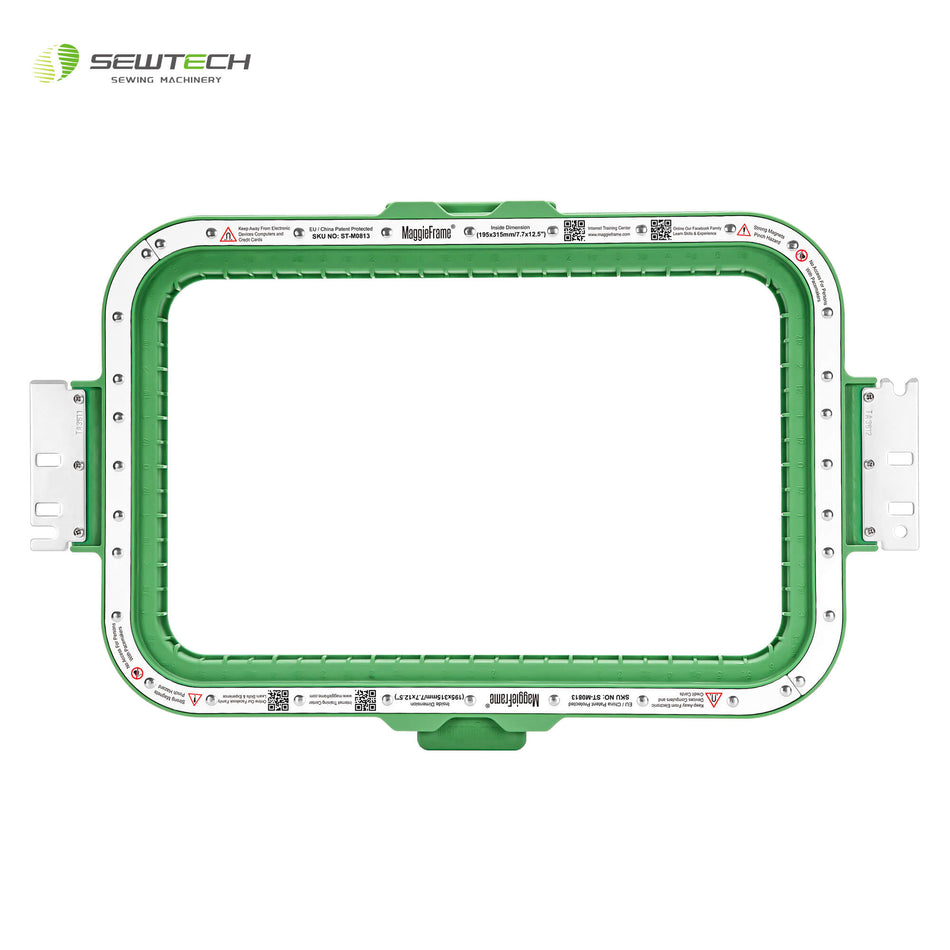 Sew Tech MaggieFrame Magnetic Hoop 195x315mm | 7.7"x12.5" for MAYA