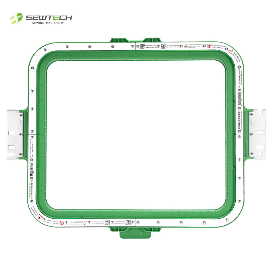 Bastidor magnético Sew Tech MaggieFrame de 265 x 315 mm | 10,5 x 12,4 pulgadas para Ume