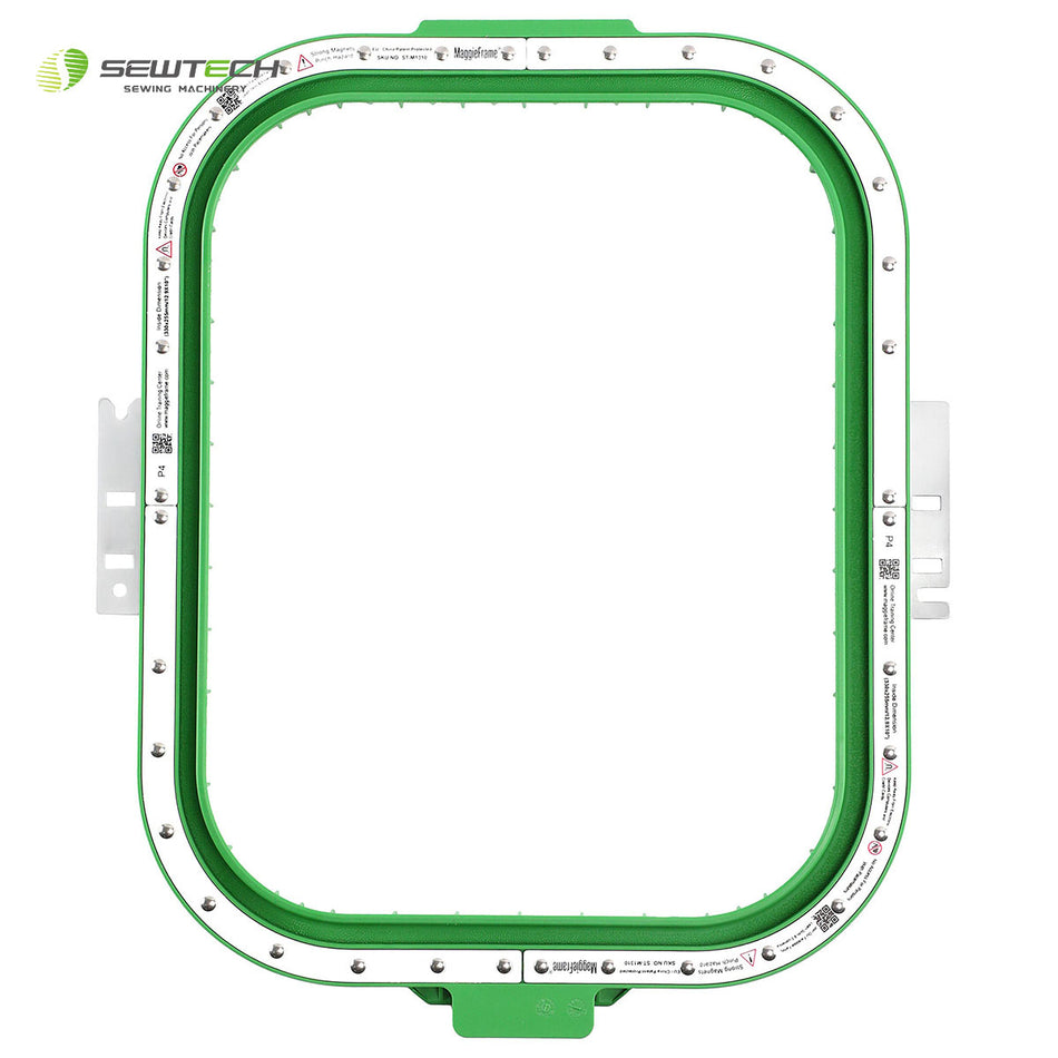 Sew Tech MaggieFrame Magnetic Hoop 330x255mm | 12.9″x10″ for Tajima