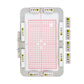 165 x 265 mm Magnetic Embroidery Hoop (Long-bar Magnets) for Bernina 990 880 830 790 720 700 500 etc Machine