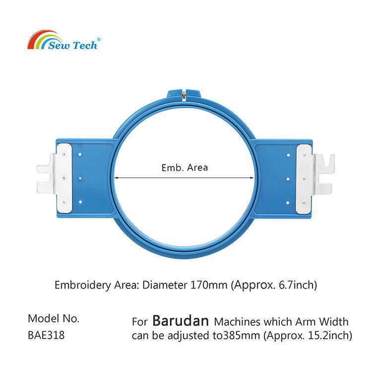 Barudan tubular hoops