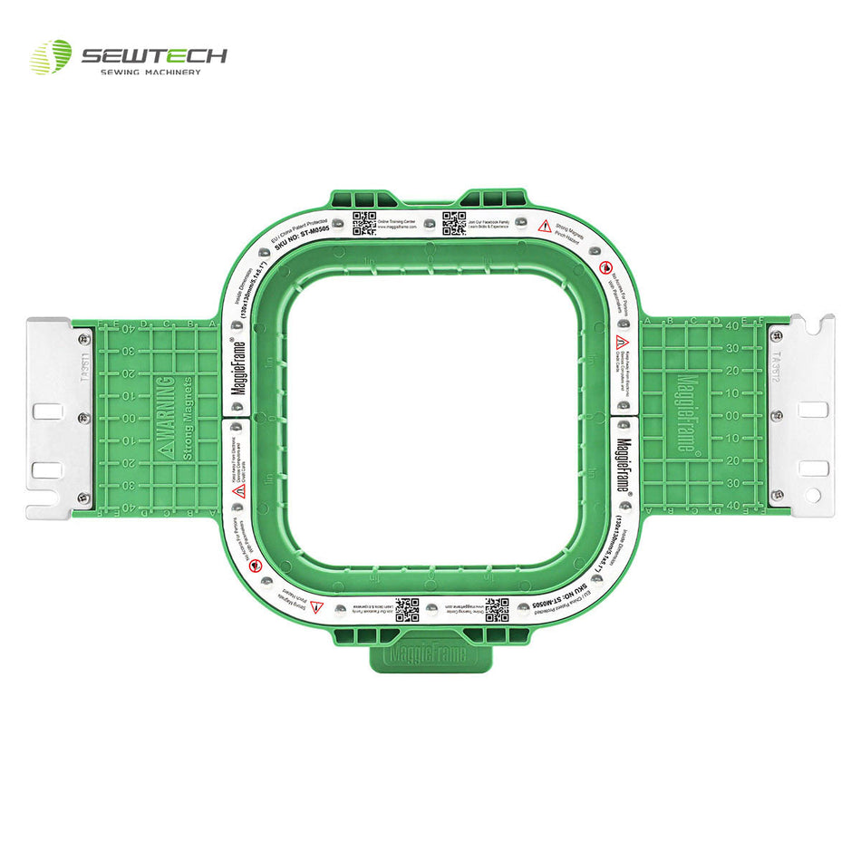 Sew Tech MaggieFrame Magnetic Hoop 130x130mm | 5.1" for Melco