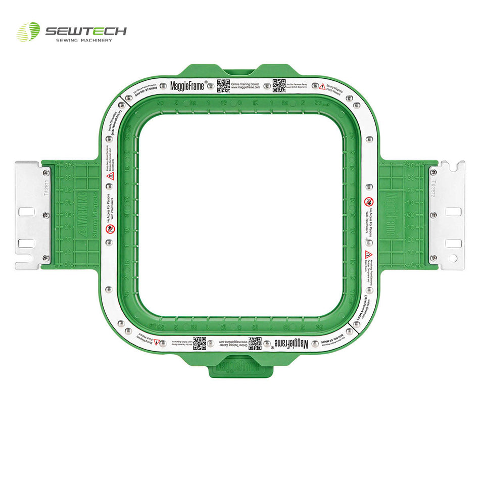 Bastidor magnético Sew Tech MaggieFrame de 165 x 165 mm y 6,5" para Ricoma