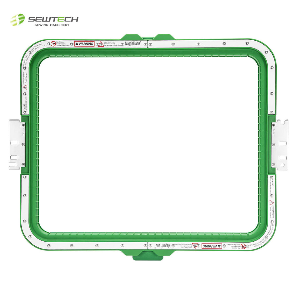 Bastidor magnético Sew Tech MaggieFrame de 315 x 395 mm | 12,4 x 15,6 pulgadas para SWF