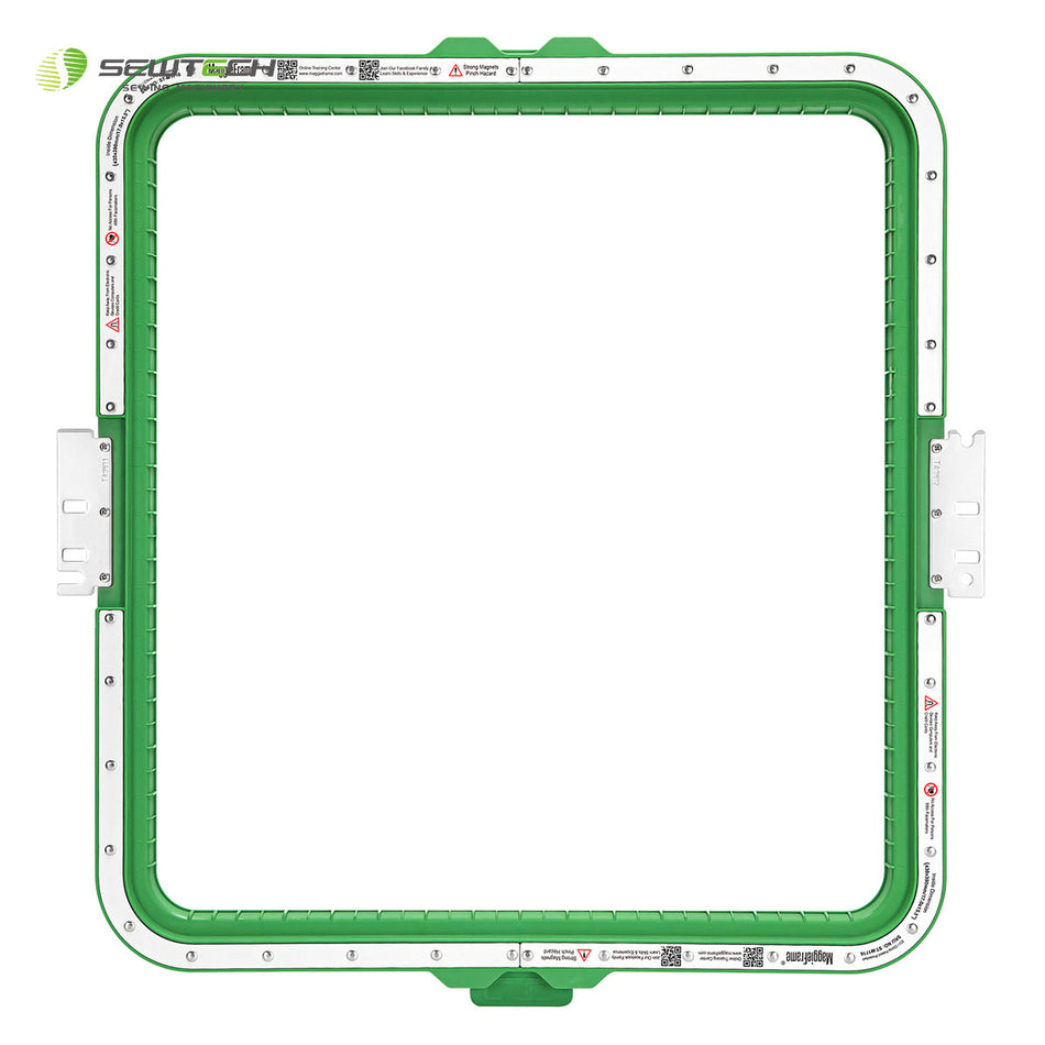 Bastidor magnético Sew Tech MaggieFrame de 430 x 390 mm | 17" x 15,5" para Ricoma