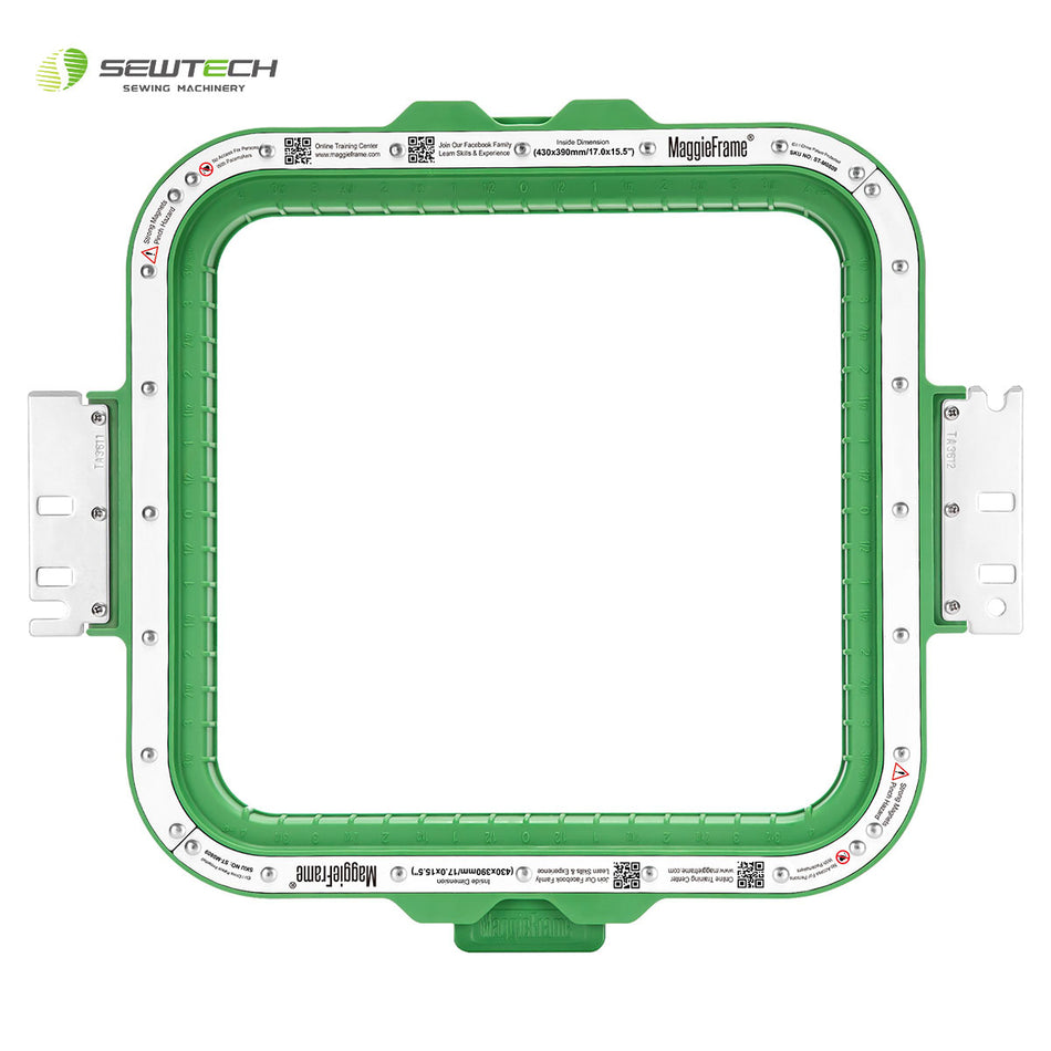 Sew Tech MaggieFrame Magnetic Hoop 215x230mm | 8.5"x9" for Tajima