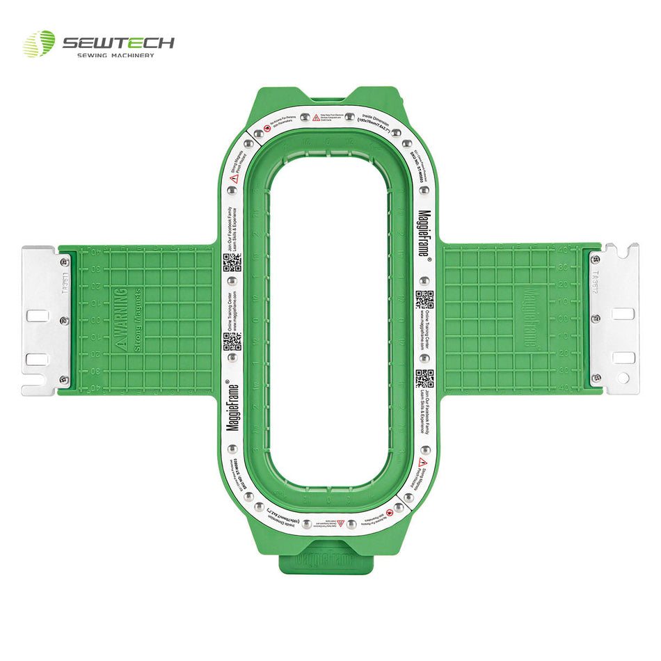 Sew Tech MaggieFrame Bastidor Magnético 195x70mm | 7,6"x2,7" para Happy Japan