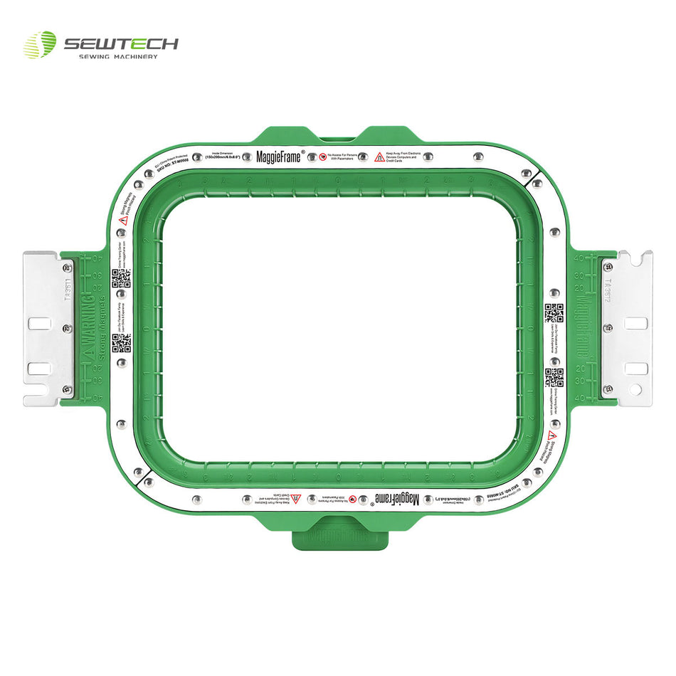 Sew Tech MaggieFrame Bastidor Magnético 150x200mm | 6"x 8" para Happy Japan