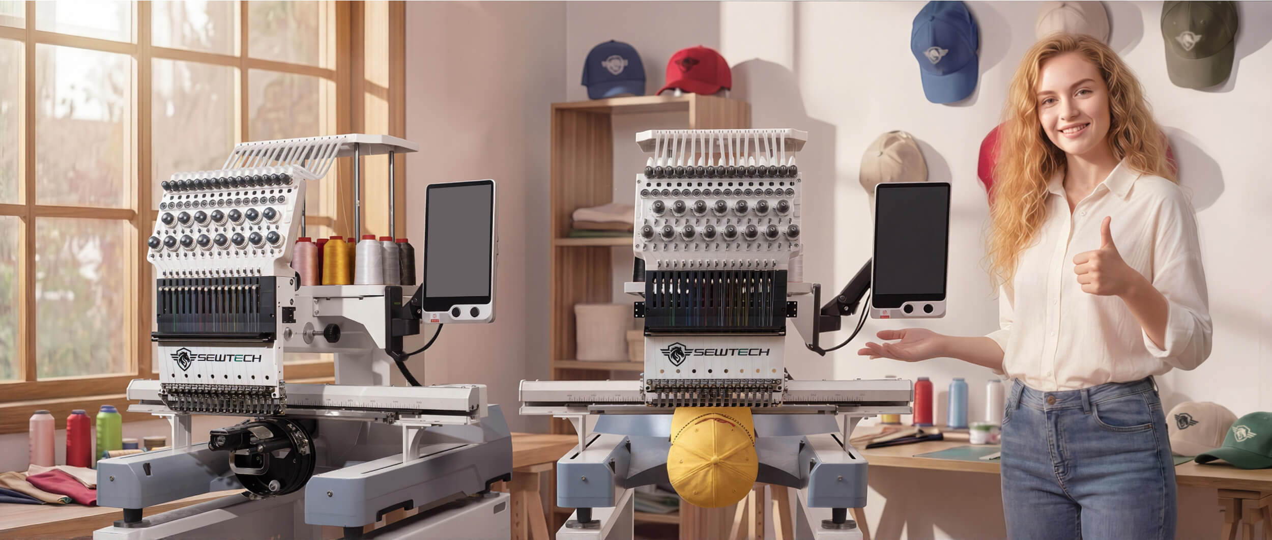 SEWTECH ST-1501 Embroidery Machine