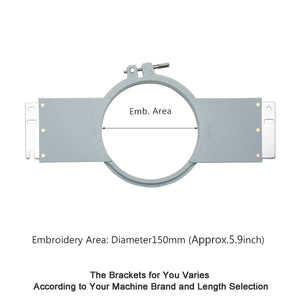 Sew Tech Embroidery Hoop 150mm | 5.9" Round for Ricoma