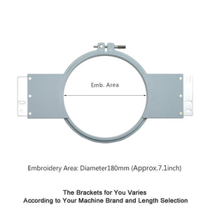 Sew Tech Embroidery Hoop 180mm | 7.1" Round for Ricoma