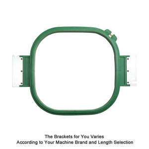 MaggieFrame Tubular Embroidery Hoop 240mm | 9.5" Square for Melco