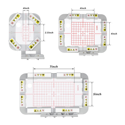 Magnetic Embroidery Hoop for Brother SE600 SE625 SE700 LB5000 NS1750D PE535 PE550D PE545 etc