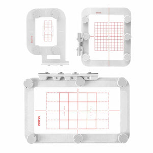 Magnetic Hoop Set for Brother SE600 PE550D SE700 PE535 SE400 PE525 PE540D PE500 SE625 SE425 Innovis, Metal Magnet Embroidery Machine Sash Frames