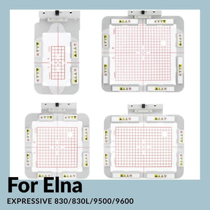Sew Tech Magnetic Embroidery Hoop for Elna eXpressive 830 / 830L / Elna 9500 / 9600 Haute Couture