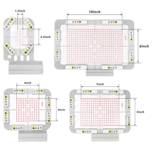 Magnetic Embroidery Hoop for Brother NQ1700E NQ1600E VM5200 VE2300 etc. Innov-is BabyLock Embroidery Machine
