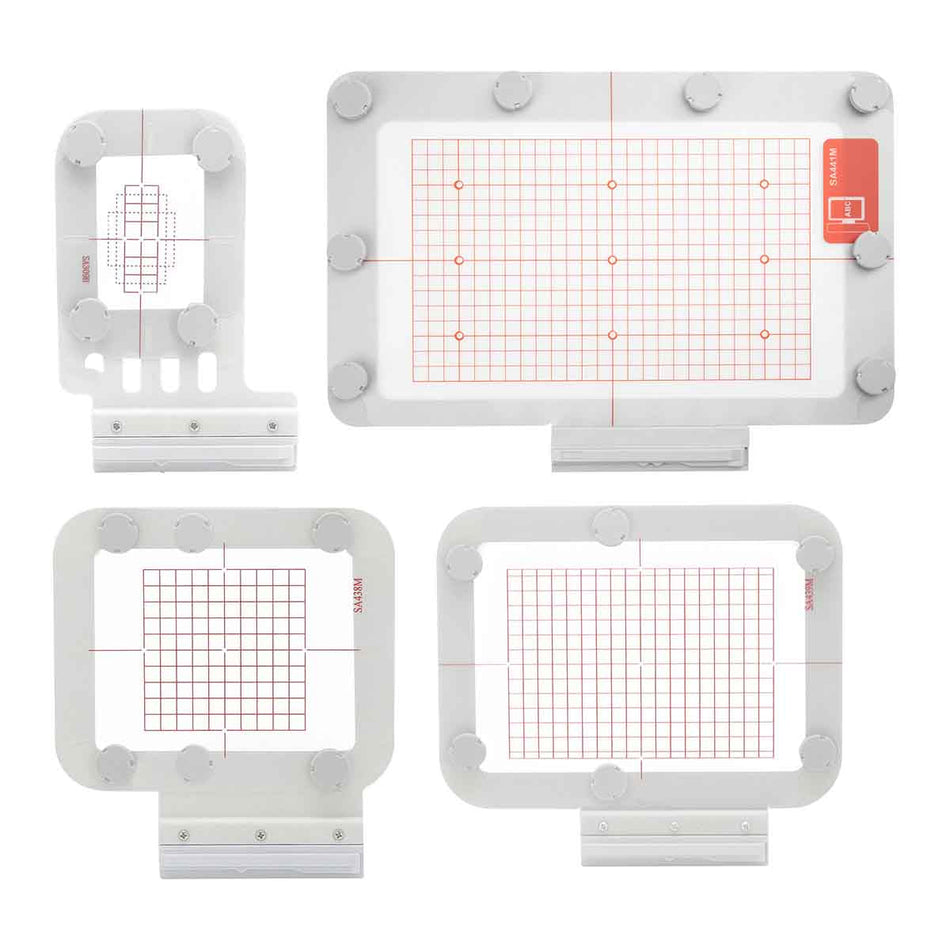 Magnetic Hoop Set for Brother PE900 SE2000 PE800 SE1900 PE770 780D PE700 PC6500 Brother Innovis 1250 700 and Babylock ACCORD BLR BLR2, Metal Magnet Embroidery Machine Sash Frames