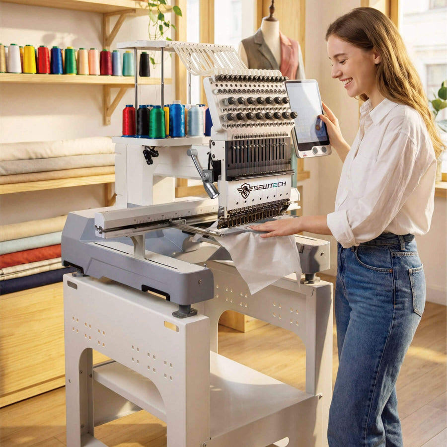 St Machine SEWTECH ST-1501 Embroidery Machine Service and Training Center