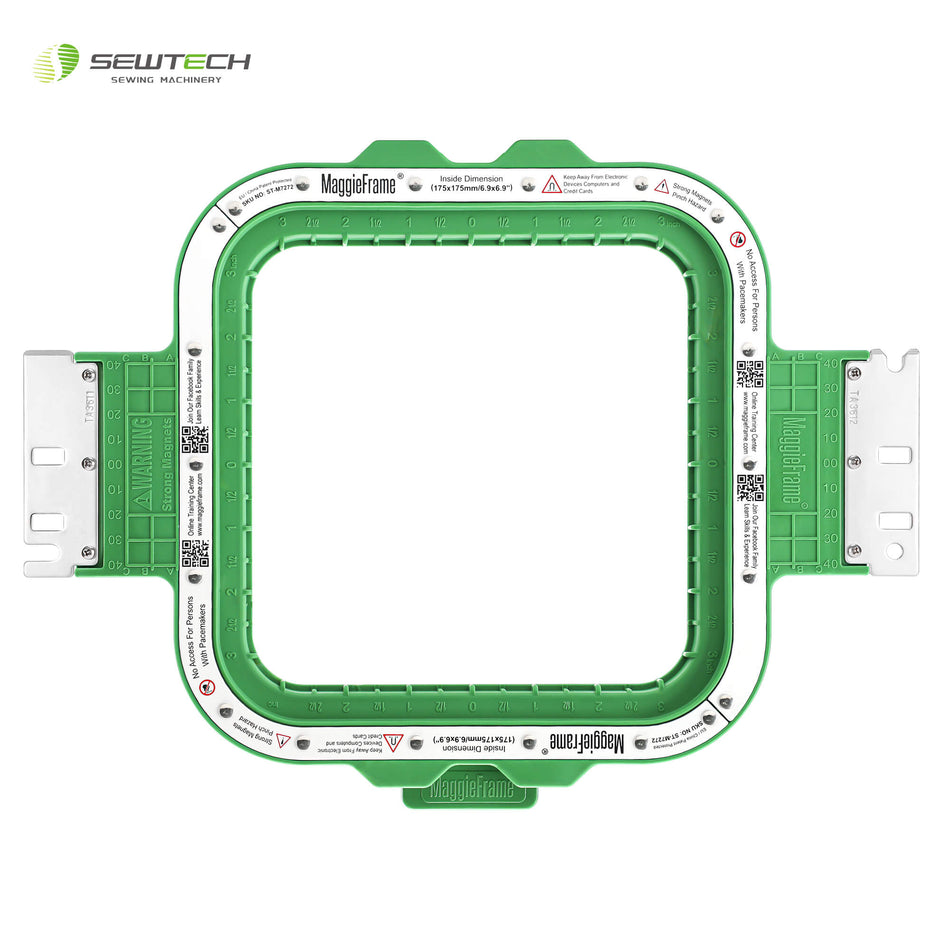 Sew Tech MaggieFrame Magnetic Hoop 175x175mm | 6.9" for Avance