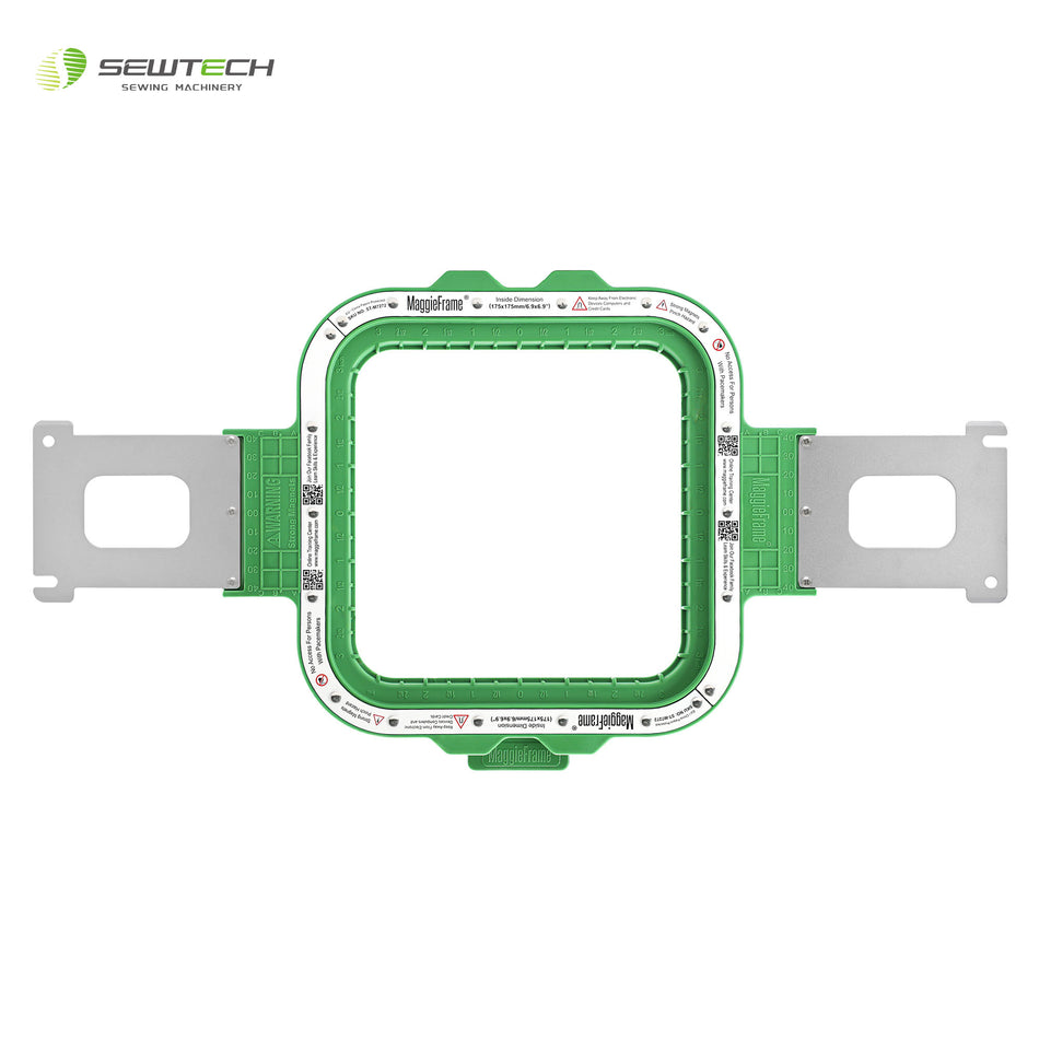 Sew Tech MaggieFrame Magnetic Hoop 175x175mm | 6.9" for Brother PR600 PR1000E PR1000 PR655