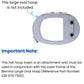 SEWTECH Hoop 'n' Buddyz Hat & Cap Hoop Insert for Bernina B990 B790 B780 B770