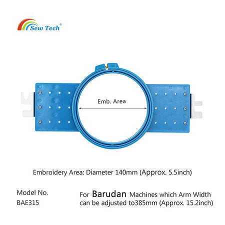 tubular hoop for Barudan