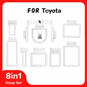 SEWTECH 8-in-1 Fast Magnetic Embroidery Hoop Fits Toyota