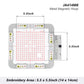 Magnetic Embroidery Hoop for Janome MC 500E 400E 550E etc. Elna Expressive 830 830L Embroidery Machine