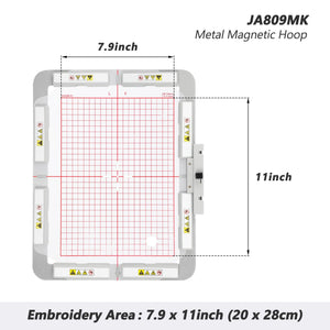 Magnetic Embroidery Hoop for Janome MC 500E 450E 550E Embroidery Machine