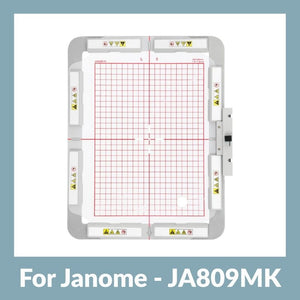 Sew Tech Magnetic Embroidery Hoop for Janome MC400E MC450E MC500E MC550E | JA809MK - 7.9 x 11