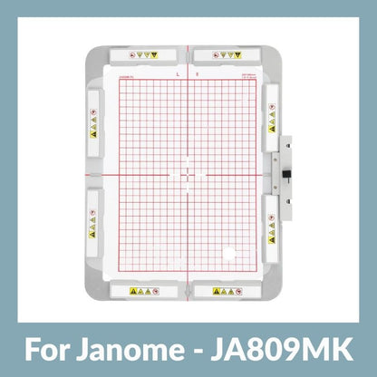 Sew Tech Magnetic Embroidery Hoop for Janome MC400E MC450E MC500E MC550E | JA809MK - 7.9 x 11
