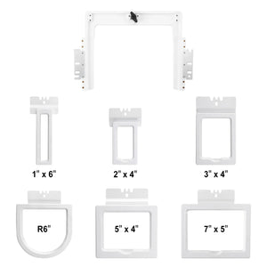 Sew Tech 6-in-1 Fast Magnetic Embroidery Hoop Fits Ricoma EM1010