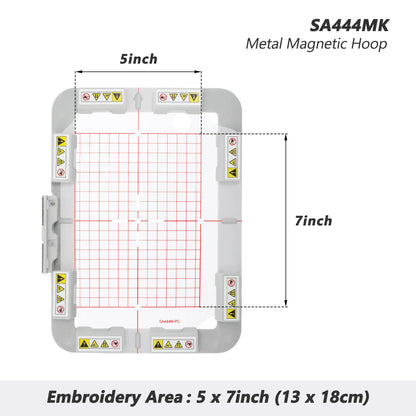 Magnetic Embroidery Hoop for Brother PE900 SE2000 PE800 SE1900 etc. Innov-is Embroidery Machine