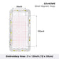 Magnetic Embroidery Hoop for BabyLock Accord Bloom Esmore Ellure (BLR) Domestic Embroidery Machines