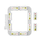 Magnetic Hoop (Long-bar Magnets) for Pfaff Singer em 9305 Creative Sensation Vision Pro II 4.5 4.0 3.0 2.0 1.5 Performance | Metal Magnet Embroidery Machine Sash Frame | 3.15x3.15"