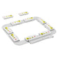 Magnetic Hoop (Long-bar Magnets) for Pfaff Singer em 9305 Creative Sensation Vision Pro II 4.5 4.0 3.0 2.0 1.5 Performance | Metal Magnet Embroidery Machine Sash Frame | 3.15x3.15"