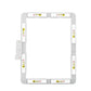 Magnetic Hoop for Husqvarna Viking Designer Epic, Diamond, Ruby, SAPPHIRE, SE, TOPAZ | Metal Magnet Embroidery Machine Sash Frame | 7x9.4"
