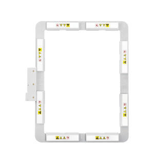 Magnetic Hoop (Long-bar Magnets) for Pfaff Creative Sensation Vision | Metal Magnet Embroidery Machine Sash Frame | 7x9.4"