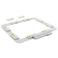 Magnetic Hoop (Long-bar Magnets) for Pfaff Creative Sensation, Vision | Metal Magnet Embroidery Machine Sash Frame | 5.5x5.5"