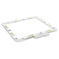 Magnetic Hoop for Husqvarna Viking | Metal Magnet Embroidery Machine Sash Frame | 8x8"