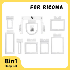 Sew Tech 8-in-1 Fast Magnetic Embroidery Hoop Fits Ricoma