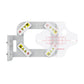 Magnetic Embroidery Hoop for Brother SE600 SE625 SE700 LB5000 NS1750D PE535 PE550D PE545 etc