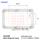 Magnetic Hoop Set for Poolin EOC05, Metal Magnet Embroidery Machine Sash Frames